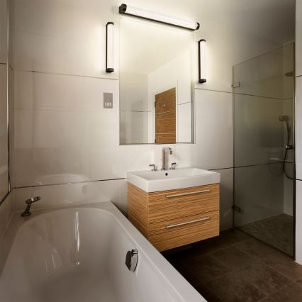 Osram - dimmbare LED-Spiegelleuchte für Badezimmer ORBIS TUBE LED/12W/230V 3000/4000K 60 cm IP44 schwarz