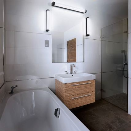 Osram - dimmbare LED-Spiegelleuchte für Badezimmer ORBIS TUBE LED/12W/230V 3000/4000K 60 cm IP44 schwarz