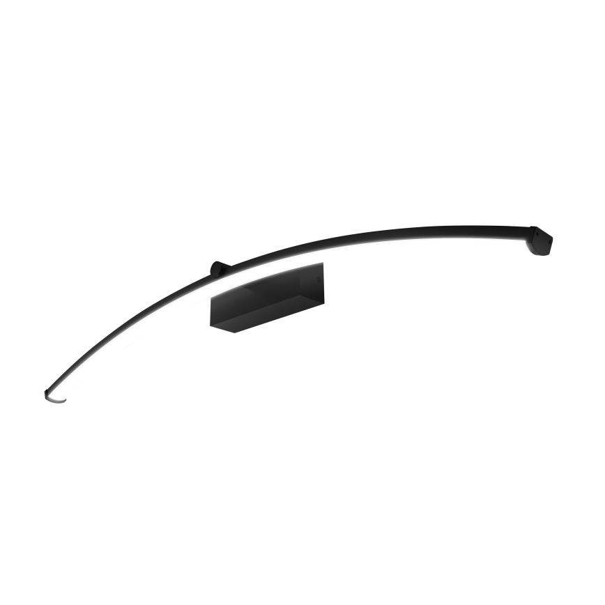 Osram - LED-Beleuchtung für Badezimmerspiegel PLUTON LED/15W/230V 3000/4000K 80 cm IP44 schwarz