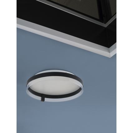 Osram - LED-Deckenleuchte DECOR CIRCLE LED/25W/230V 3000/4000/6500K Ø 40 cm schwarz/weiß