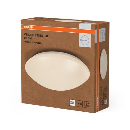 Osram - LED-Deckenleuchte ESSENTIAL LED/13W/230V 4000K Ø 25 cm