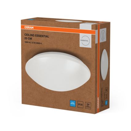 Osram - LED-Deckenleuchte ESSENTIAL LED/13W/230V 6500K Ø 25 cm