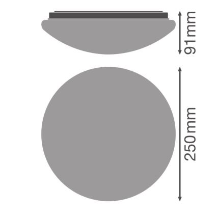 Osram - LED-Deckenleuchte ESSENTIAL LED/13W/230V 6500K Ø 25 cm
