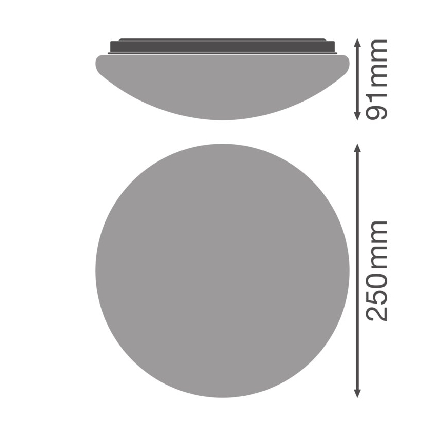 Osram - LED-Deckenleuchte ESSENTIAL LED/13W/230V 6500K Ø 25 cm