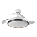 Osram - LED-Deckenleuchte mit Ventilator LED/66W/230V 3000/4000/6500K weiß + Fernbedienung