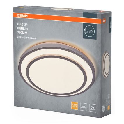 Osram - LED-Deckenleuchte ORBIS BERLIN LED/24W/230V Ø 39 cm