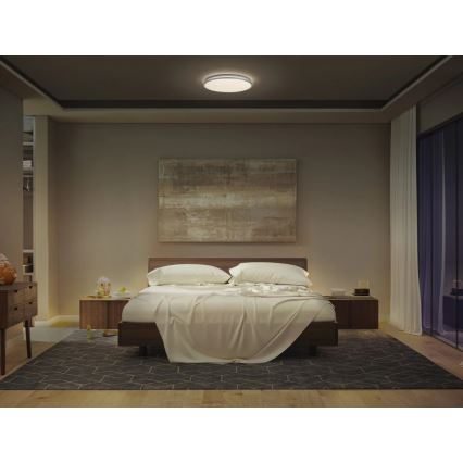 Osram - LED-Deckenleuchte ORBIS DUBLIN LED/24W/230V, Ø 39 cm, silber