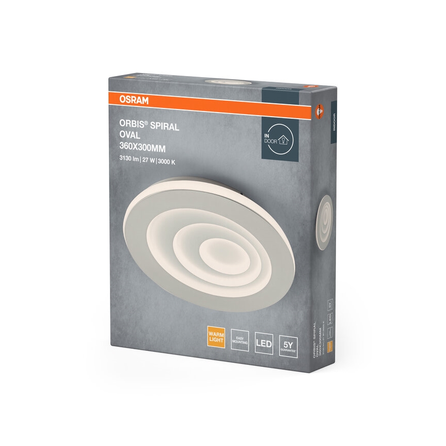 Osram - LED-Deckenleuchte ORBIS SPIRAL LED/27W/230V