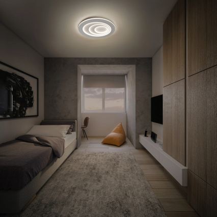 Osram - LED-Deckenleuchte ORBIS SPIRAL LED/63W/230V weiß