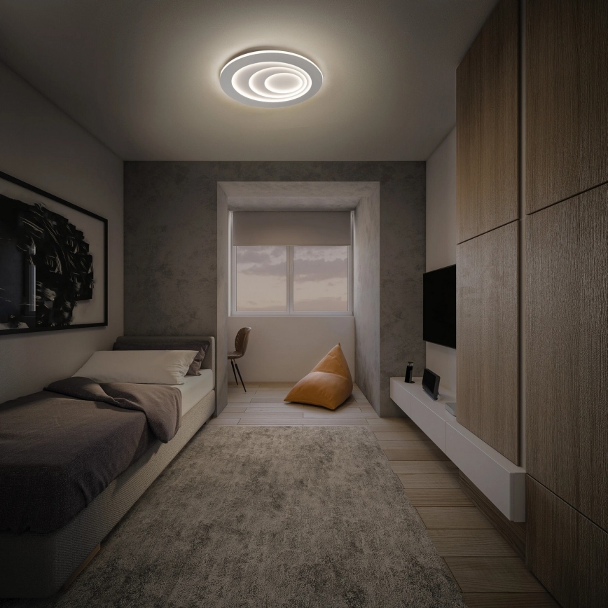 Osram - LED-Deckenleuchte ORBIS SPIRAL LED/63W/230V weiß