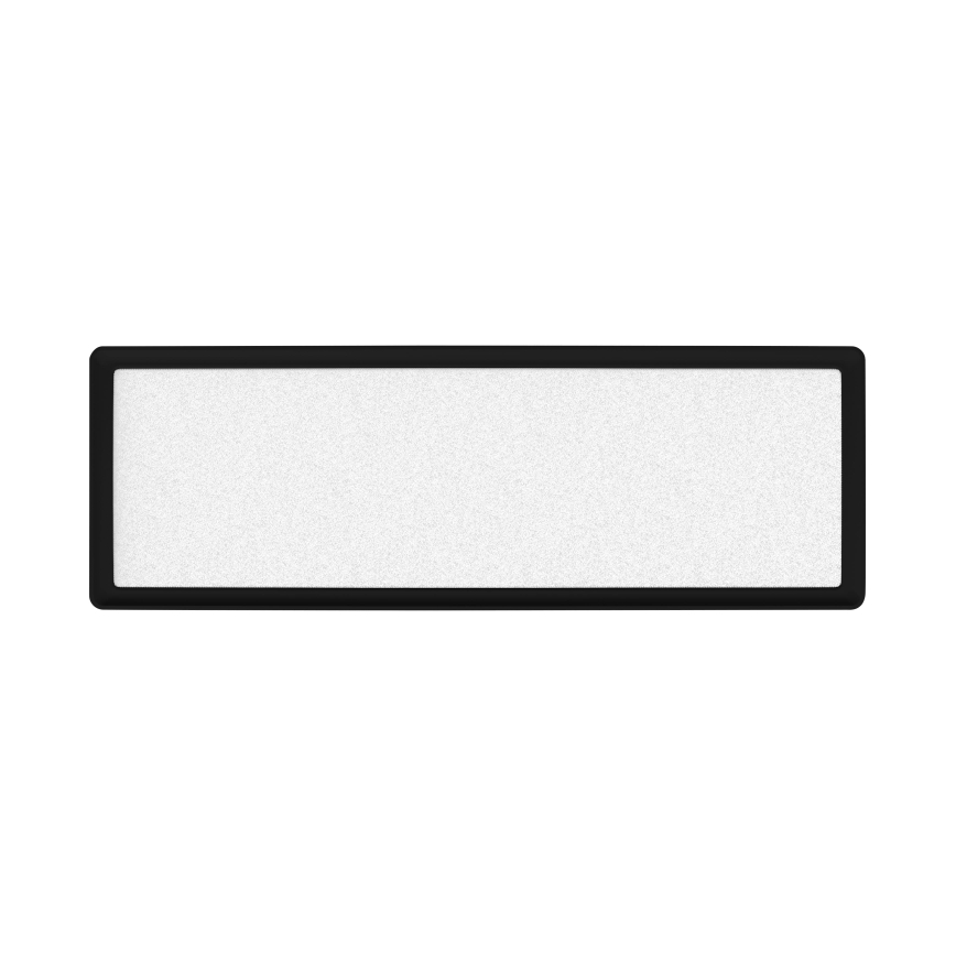Osram - Dimmbare LED-Badezimmer-Deckenleuchte PLANON EASYFIX LED/24W/230V 2600-6000K 20x58 cm IP54 schwarz + Fernbedienung