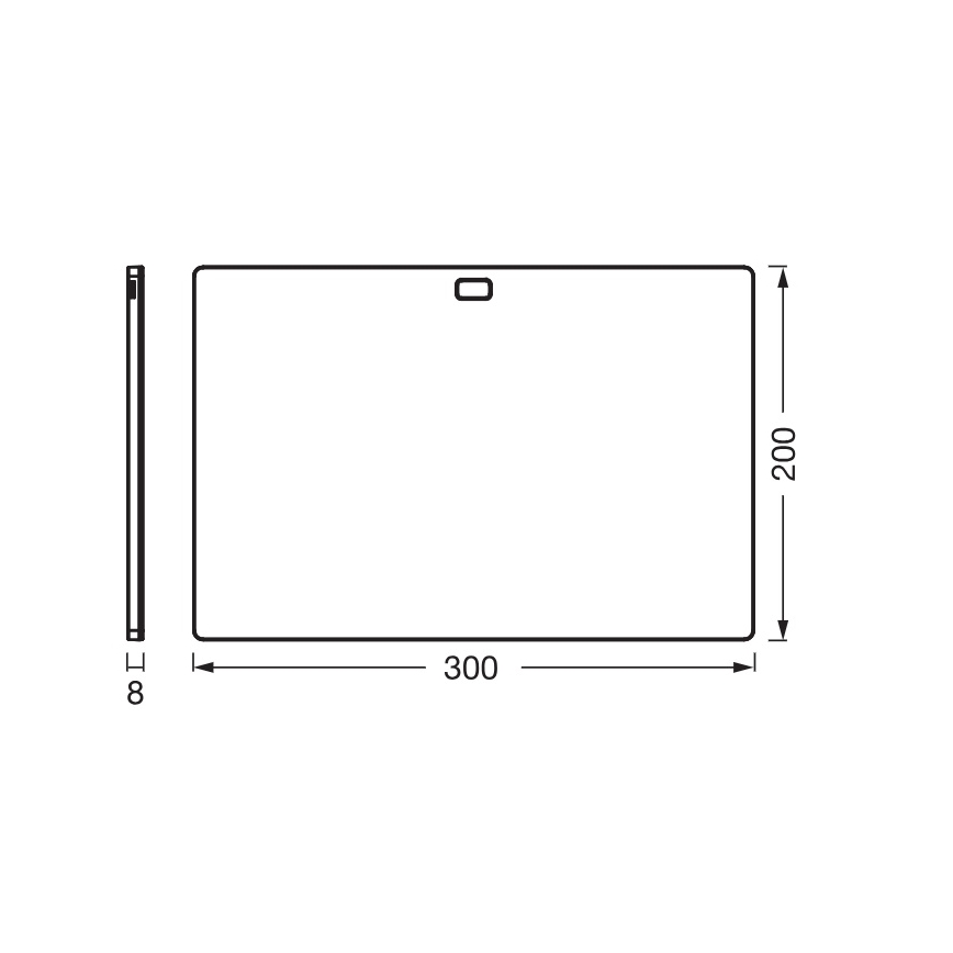 Osram - Dimmbare LED-Unterbauleuchte mit Bewegungsmelder UNDERCABINET LED/7,5W/230V 3000/4000/6500K 20x30 cm weiß