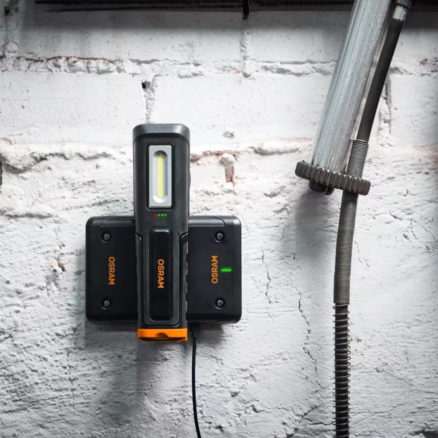 Osram - LED dimmbare, wiederaufladbare Inspektionsleuchte LEDINSPECT WIRE-FREE PRO 600 LED/5W/3,7V IP54 2600 mAh