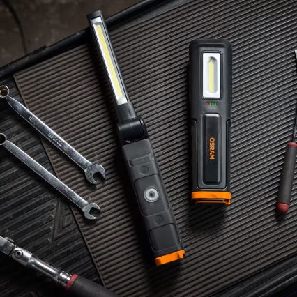 Osram - LED dimmbare, wiederaufladbare Inspektionsleuchte LEDINSPECT WIRE-FREE PRO 600 LED/5W/3,7V IP54 2600 mAh