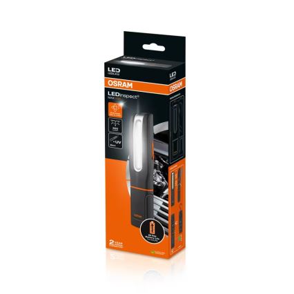 Osram - Dimmbare, wiederaufladbare Inspektionsleuchte LEDINSPECT MAX500 LED/16W/3,7V IP65 4500 mAh