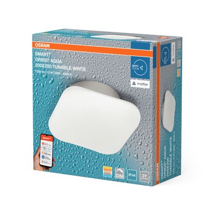 Osram - LED-dimmbare Deckenleuchte für das Badezimmer SMART+ AQUA LED/12W/230V 3000-6500K IP44 Wi-Fi