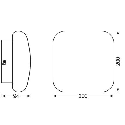 Osram - LED-dimmbare Deckenleuchte für das Badezimmer SMART+ AQUA LED/12W/230V 3000-6500K IP44 Wi-Fi
