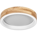 Osram - LED-dimmbare Deckenleuchte MARIANO LED/16W/230V Ø 31 cm Eiche/weiß