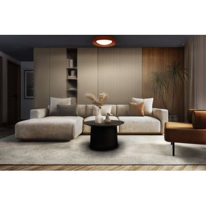 Osram - Dimmbare LED-Deckenleuchte ORBIS CONCRETE LED/24,5 W/230 V Ø 50 cm Braun/Beton