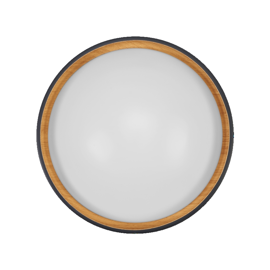 Osram - LED-dimmbare Deckenleuchte ORBIS LIVIA LED/16W/230V Ø 30 cm Anthrazit/Braun