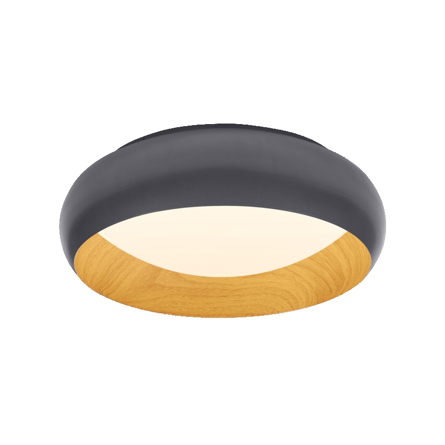 Osram - LED-dimmbare Deckenleuchte ORBIS LIVIA LED/16W/230V Ø 30 cm Anthrazit/Braun