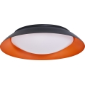 Osram - LED-dimmbare Deckenleuchte ORBIS PLATE LED/45W/230V Ø 48 cm orange/schwarz