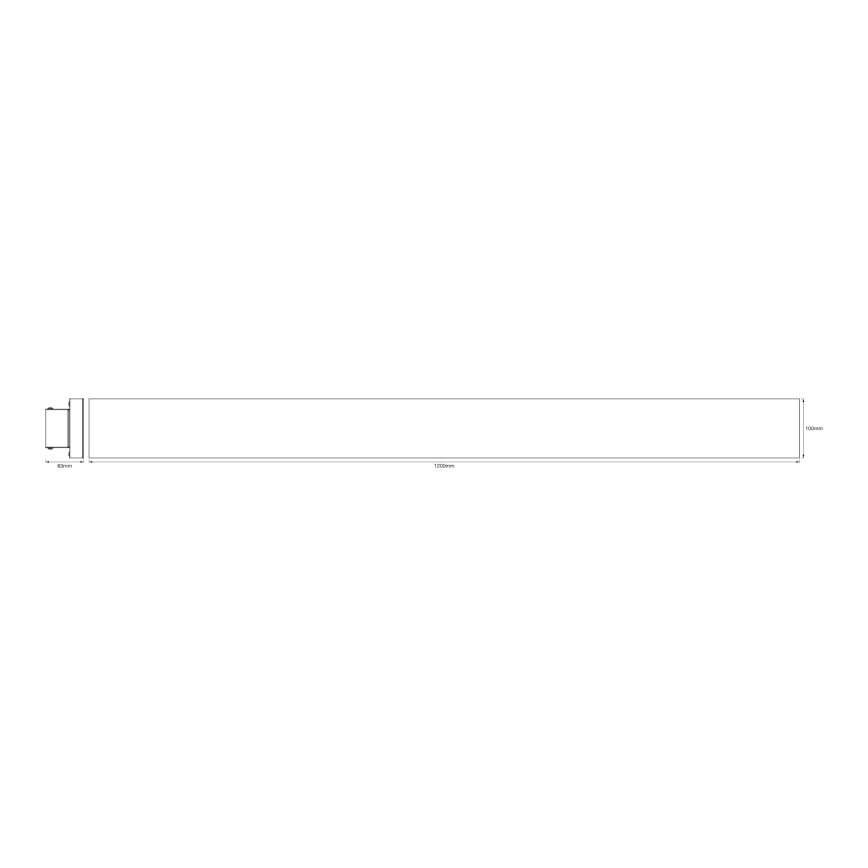 Osram - dimmbare LED-Deckenleuchte SMART+ FRAMELESS LED/35W/230V 3000-6500K 120x10 cm Wi-Fi