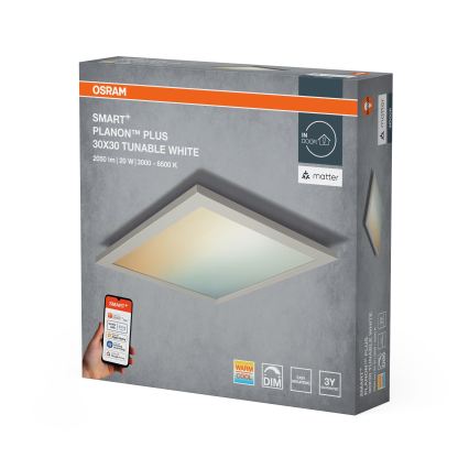 Osram - LED Dimmbare Deckenleuchte SMART+ PLANON LED/20W/230V 3000-6500K 30x30 cm Wi-Fi
