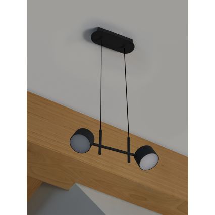 Osram - LED-dimmbare Pendelleuchte an Kabel DECOR KYOTO, 2×LED / 10 W / 230 V / CRI 90, schwarz