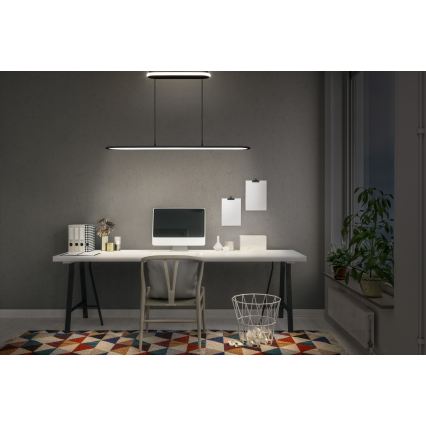 Osram - Dimmbare LED-Pendelleuchte an Kabel OFFICE LINE LED/57W/230V 4000K 100 cm CRI 90 schwarz