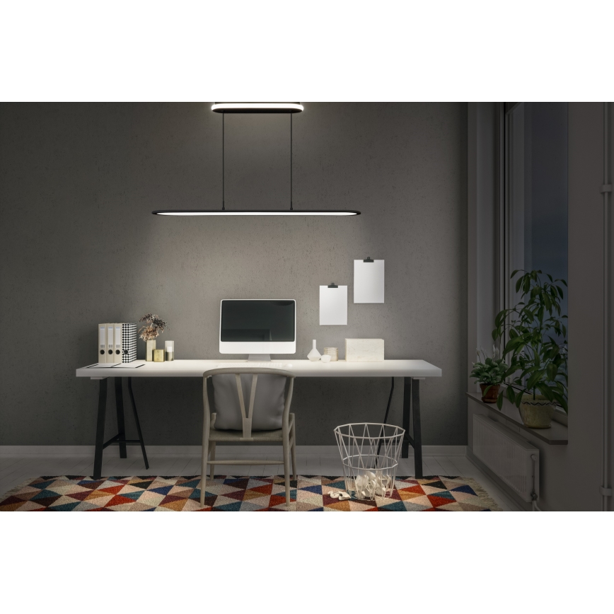 Osram - Dimmbare LED-Pendelleuchte an Kabel OFFICE LINE LED/57W/230V 4000K 100 cm CRI 90 schwarz