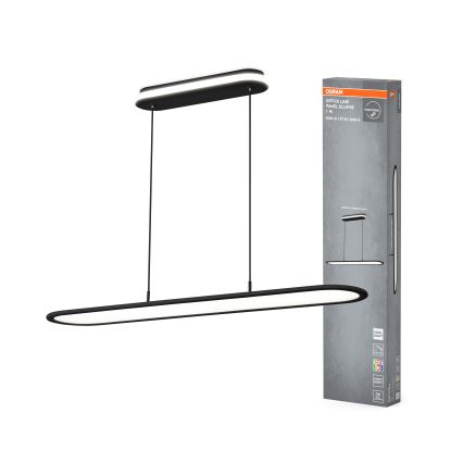 Osram - Dimmbare LED-Pendelleuchte an Kabel OFFICE LINE LED/57W/230V 4000K 100 cm CRI 90 schwarz