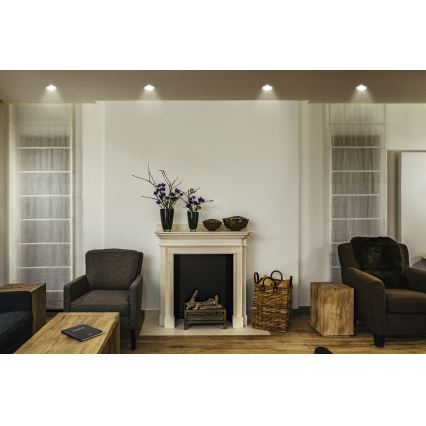 Osram - LED-Einbauleuchte SPOT TWIST LED/5W/230V 3000K Ø 7 cm weiß