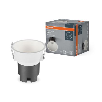 Osram - LED-Einbaustrahler SPOT TWIST 10W/230V 4000K Ø 9,3 cm weiß