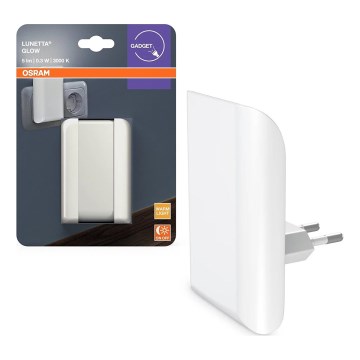 Osram - LED-Nachtlicht mit Dämmerungssensor LUNETTA LED/0,3W/230V