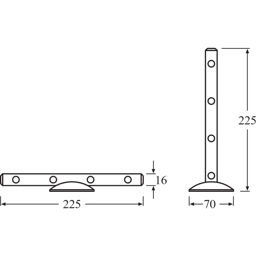Osram - LED-Orientierungsleuchte LEDSTIXX LED/0,6W/3xAAA