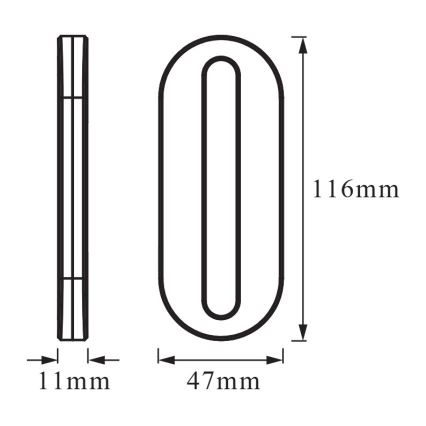 Osram - LED-Orientierungsleuchte mit Bewegungssensor MOBILE LED/0,5W/3,7V 330 mAh CRI 90 weiß