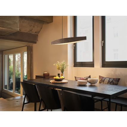 Osram - LED-Pendelleuchte an Kabel DECOR FLAT LED/23W/230V grau