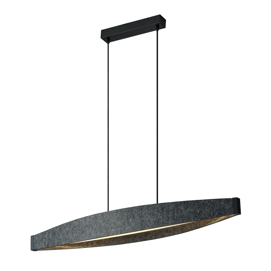 Osram - LED-Pendelleuchte an Kabel DECOR FLAT LED/23W/230V grau