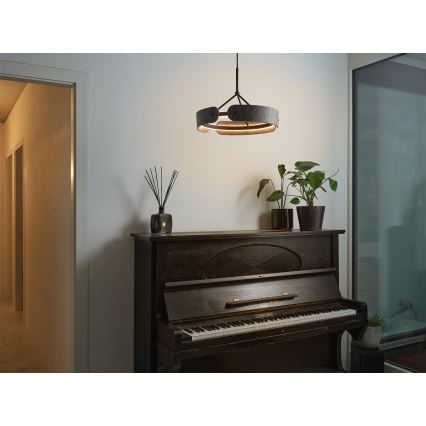 Osram - LED-Pendelleuchte mit Kabel DECOR CURVE LED/33W/230V grau