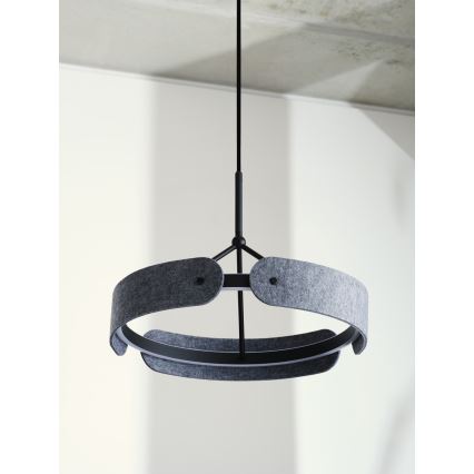 Osram - LED-Pendelleuchte mit Kabel DECOR CURVE LED/33W/230V grau