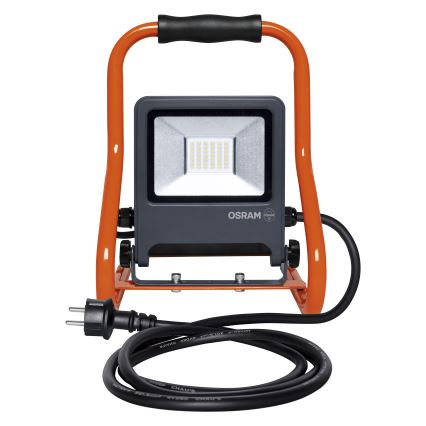 Osram - LED-Reflektor mit Stativ R-STAND LED/30W/230V 4000K P44 orange