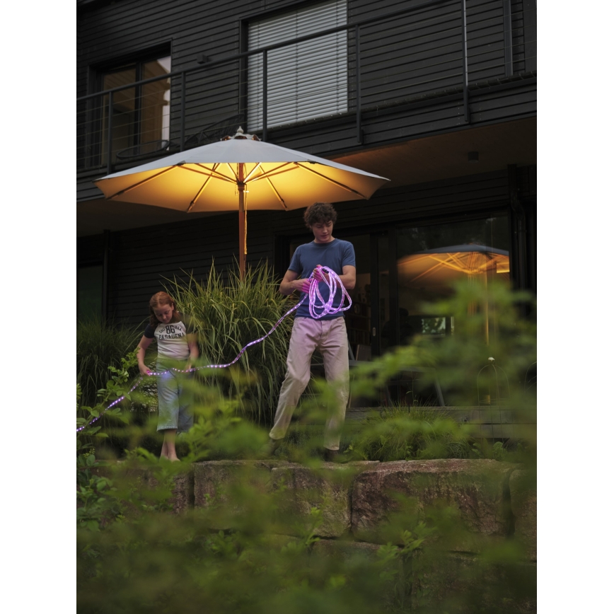 Osram - dimmbarer RGB-LED-Außenstreifen FLEX 10m LED/70W/230V IP65 + Fernbedienung