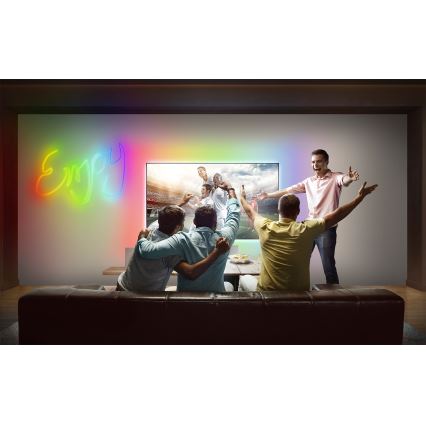 Osram - LED RGB dimmbarer Außen-LED-Streifen SMART+ MAGIC 5m LED/24W/230V IP44 Wi-Fi+ Fernbedienung