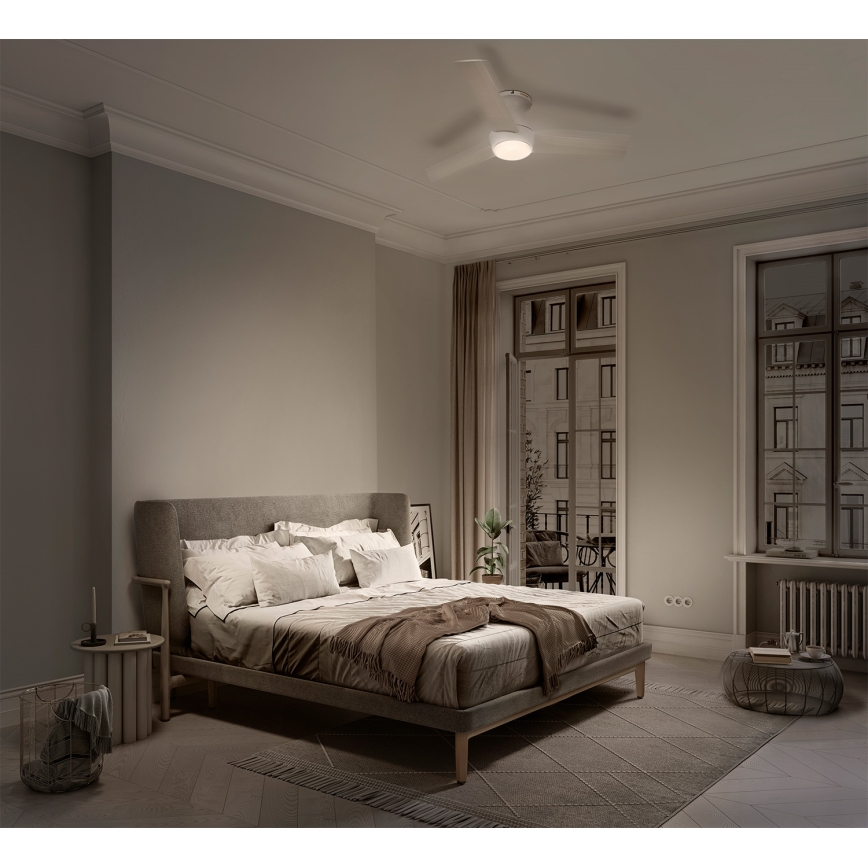 Osram - LED RGB dimmbarer Deckenventilator NORDES LED/18W/230V 3000-6500K + Fernbedienung