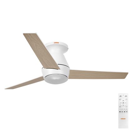 Osram - LED RGB dimmbarer Deckenventilator NORDES LED/18W/230V 3000-6500K + Fernbedienung
