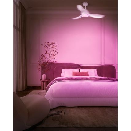 Osram - LED RGB dimmbarer Deckenventilator NORDES LED/18W/230V 3000-6500K + Fernbedienung
