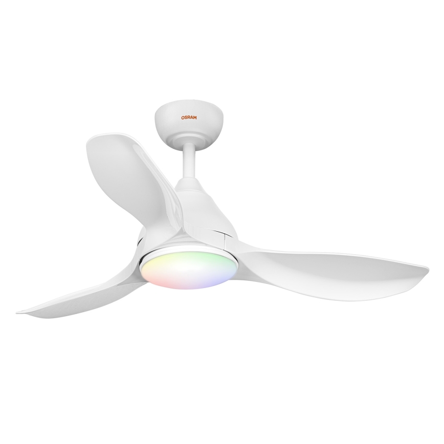 Osram - LED RGB dimmbarer Deckenventilator NORDES LED/18W/230V 3000-6500K + Fernbedienung