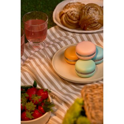Osram - dimmbarer RGB-LED-Lautsprecher SMART+ MACARON LED/1,75W/3,7V 450 mAh grün