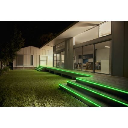 Osram - LED RGB+TW dimmbarer Außen-LED-Streifen SMART+ FLEX 3m LED/12,5W/230V 2700-6500K IP44 Wi-Fi